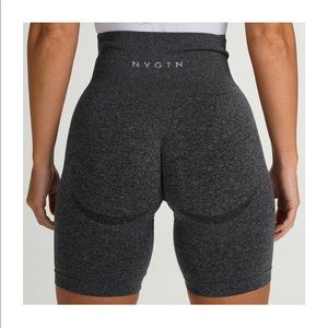 (SOLD ON VINTED) NVGTN Black Speckled Biker Shorts